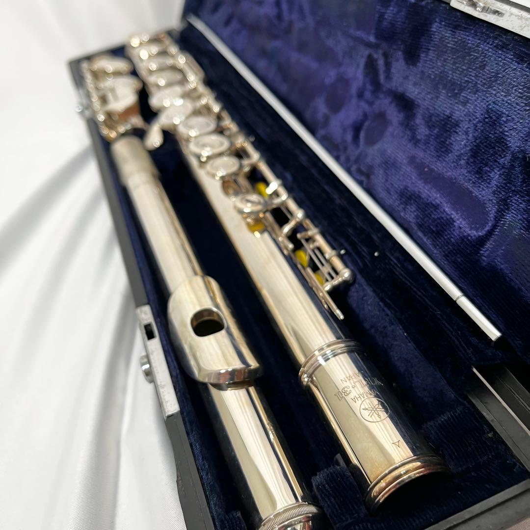 YAMAHA YFL-31 フルート 頭部管銀製 管楽器　ヤマハ 吹奏楽　ケース