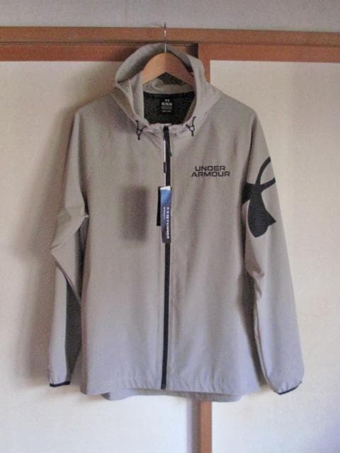 UNDER ARMOUR XL ゴルフジャケット フルジップ 撥水 UNDER 撥水 ARMOUR