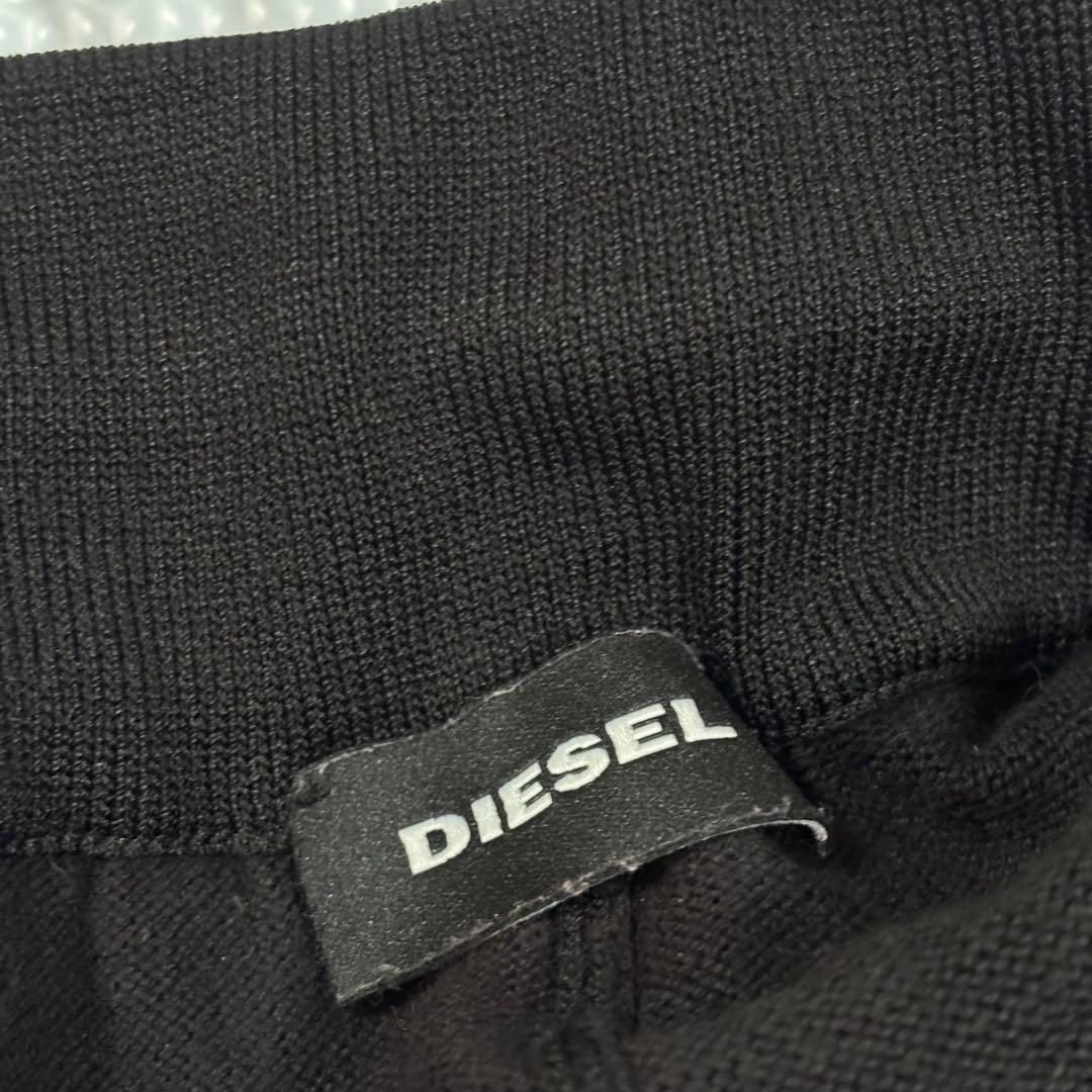 ✨美品✨DIESEL ディーゼル　黒ジャージセットアップ　トラック　L