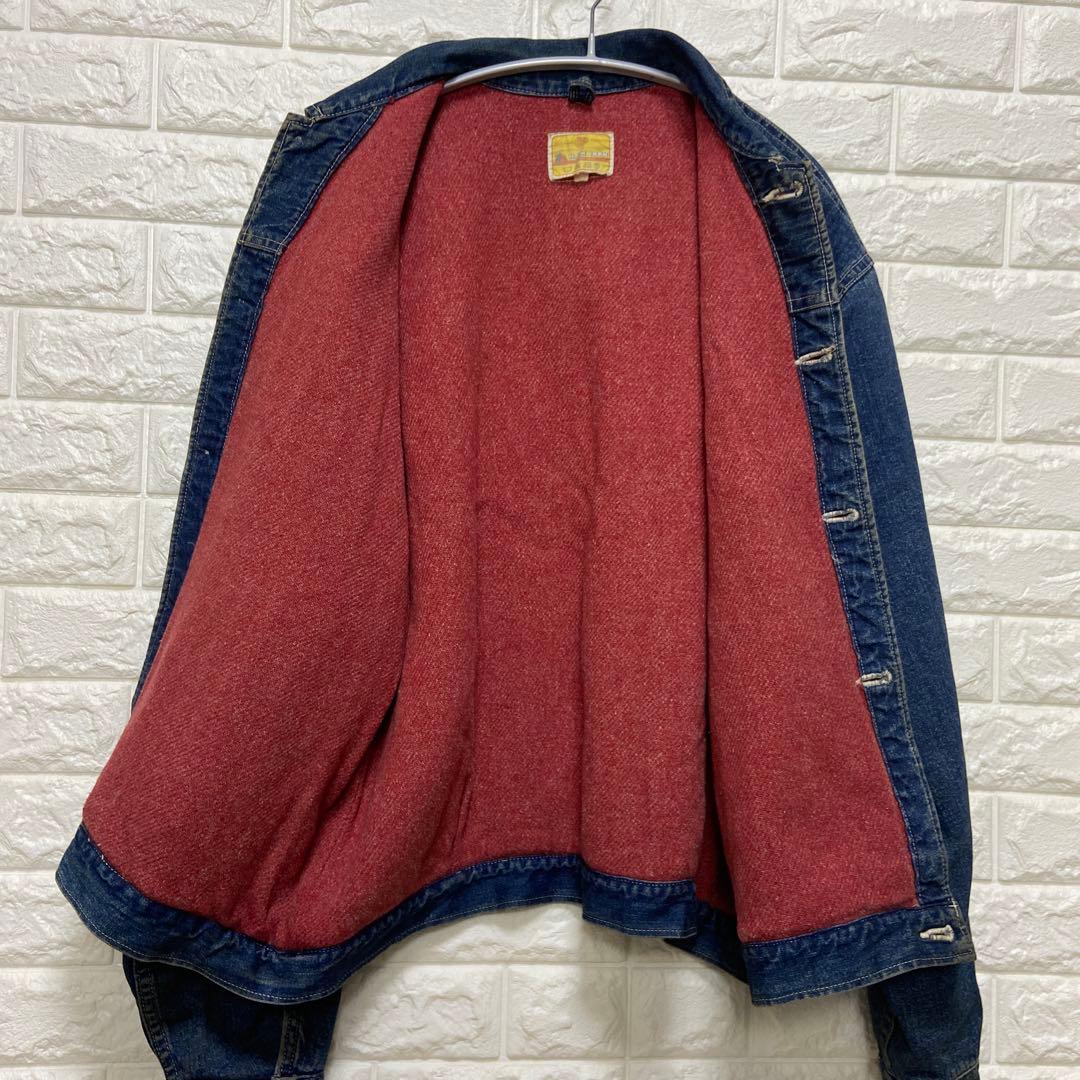 ハリウッドランチマーケット デニムジャケット ブランケットライナー Gジャン L