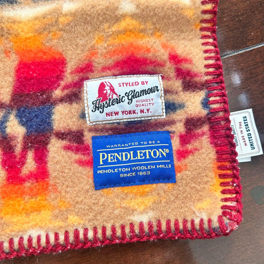 ヒステリックグラマー × ペンデルトン ハーフムチャチョ ブランケット