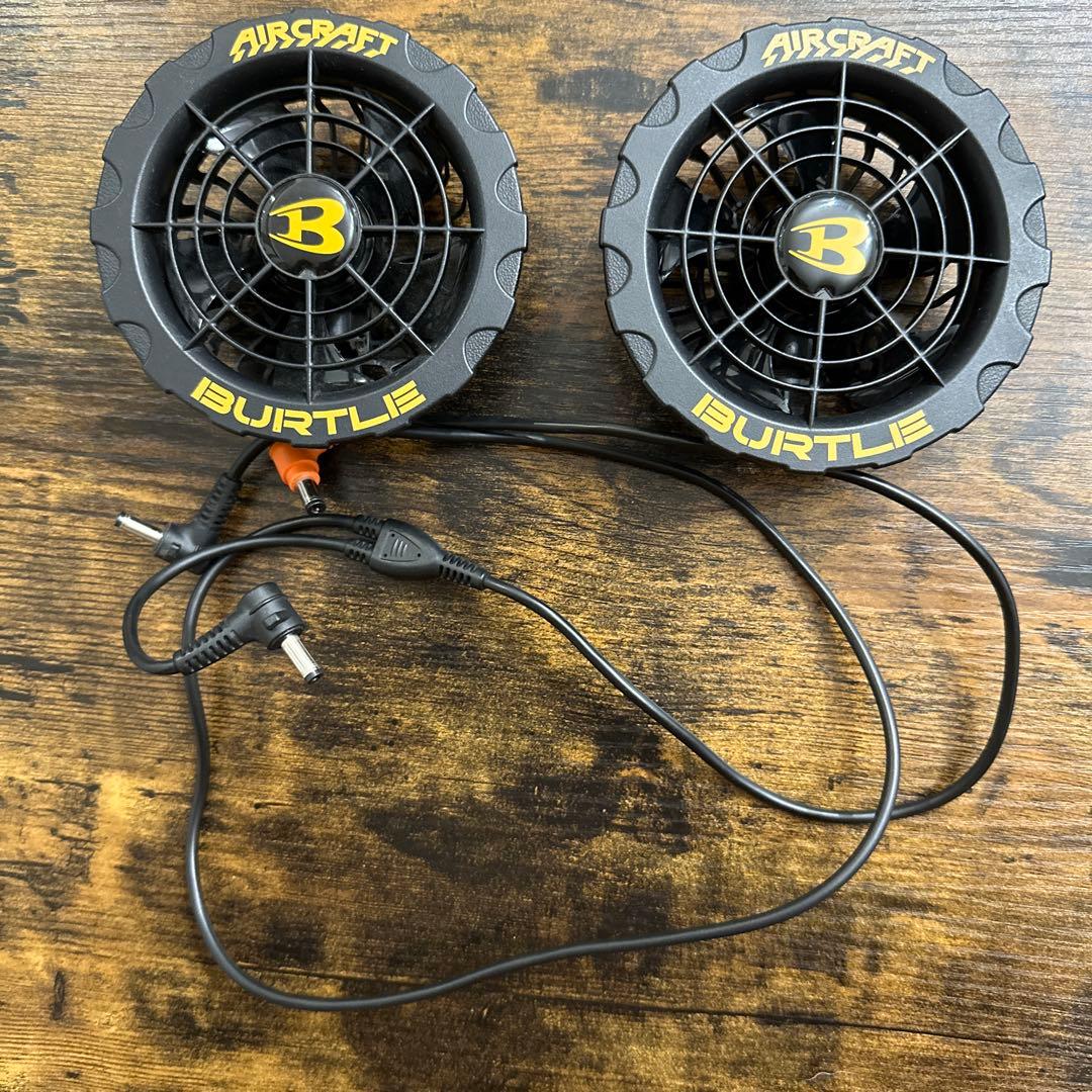 バートル　AC2004 サイズL グリーン　ファン付