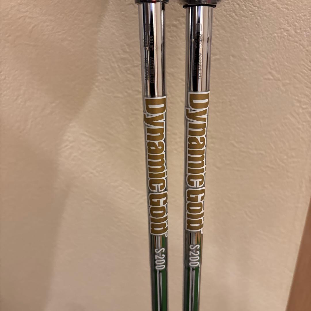 未使用ミズノザクラフト2ウェッジ52°58°セットダイナミックゴールドS200