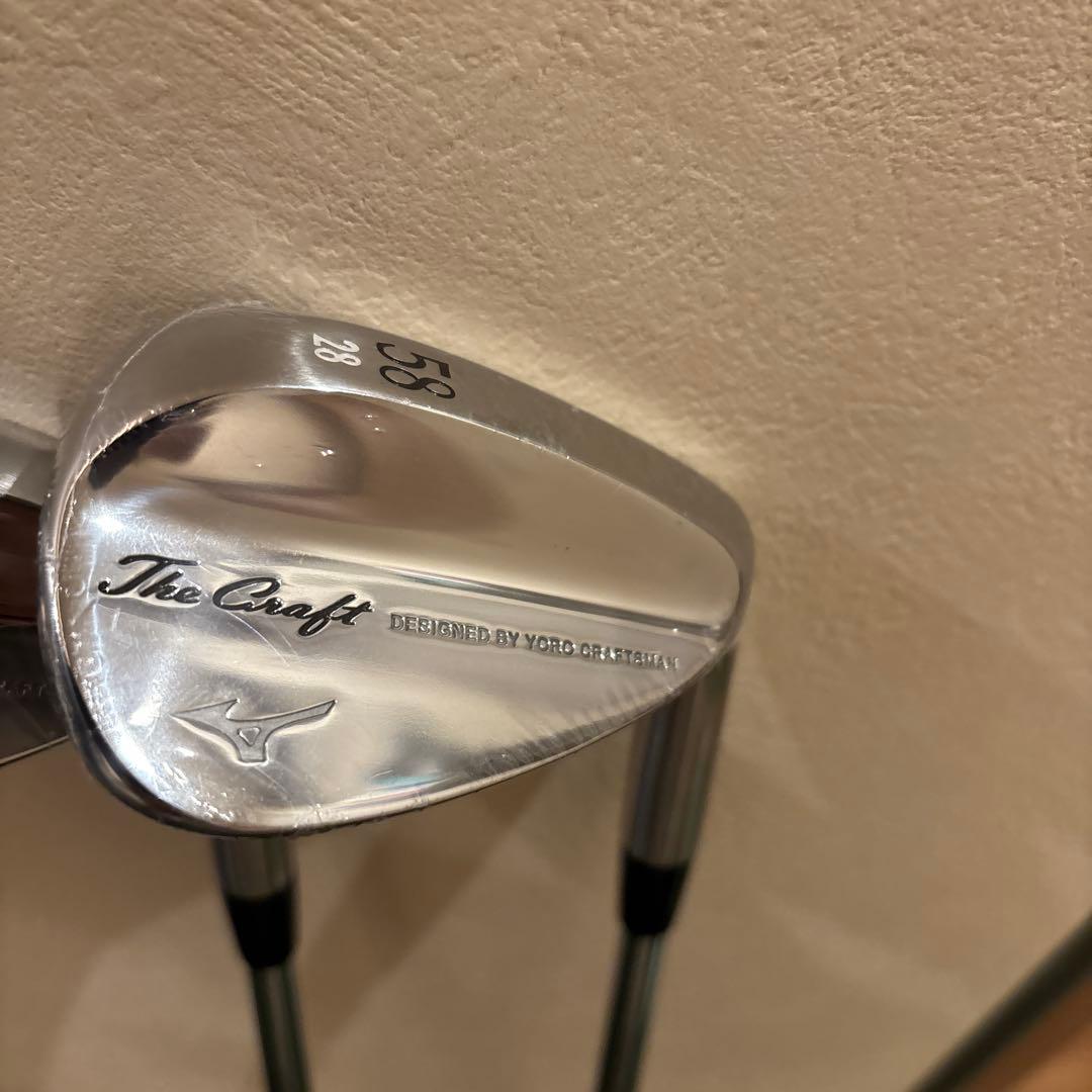 未使用ミズノザクラフト2ウェッジ52°58°セットダイナミックゴールドS200