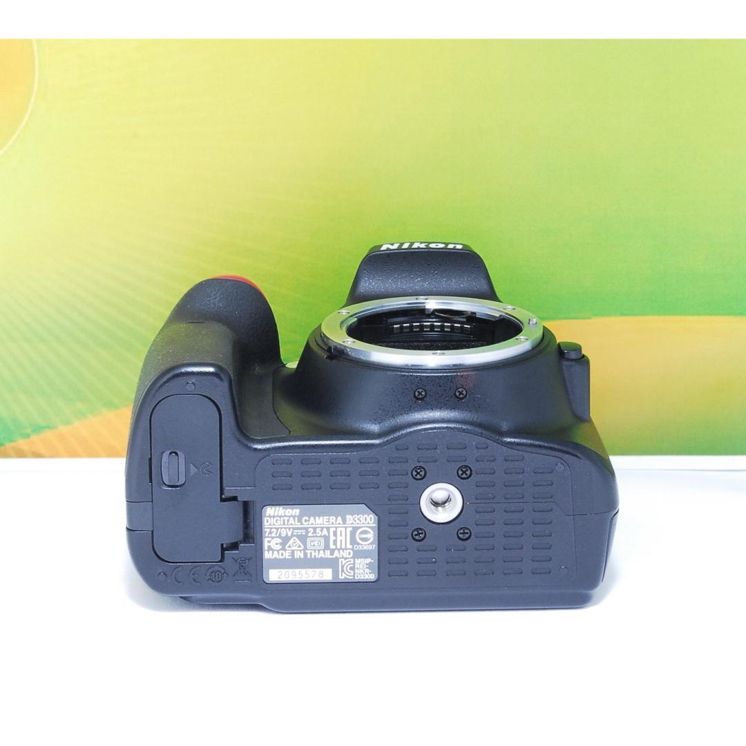 初心者おすすめ♡Nikon D3300 ダブルズームキット 美品 動作良好
