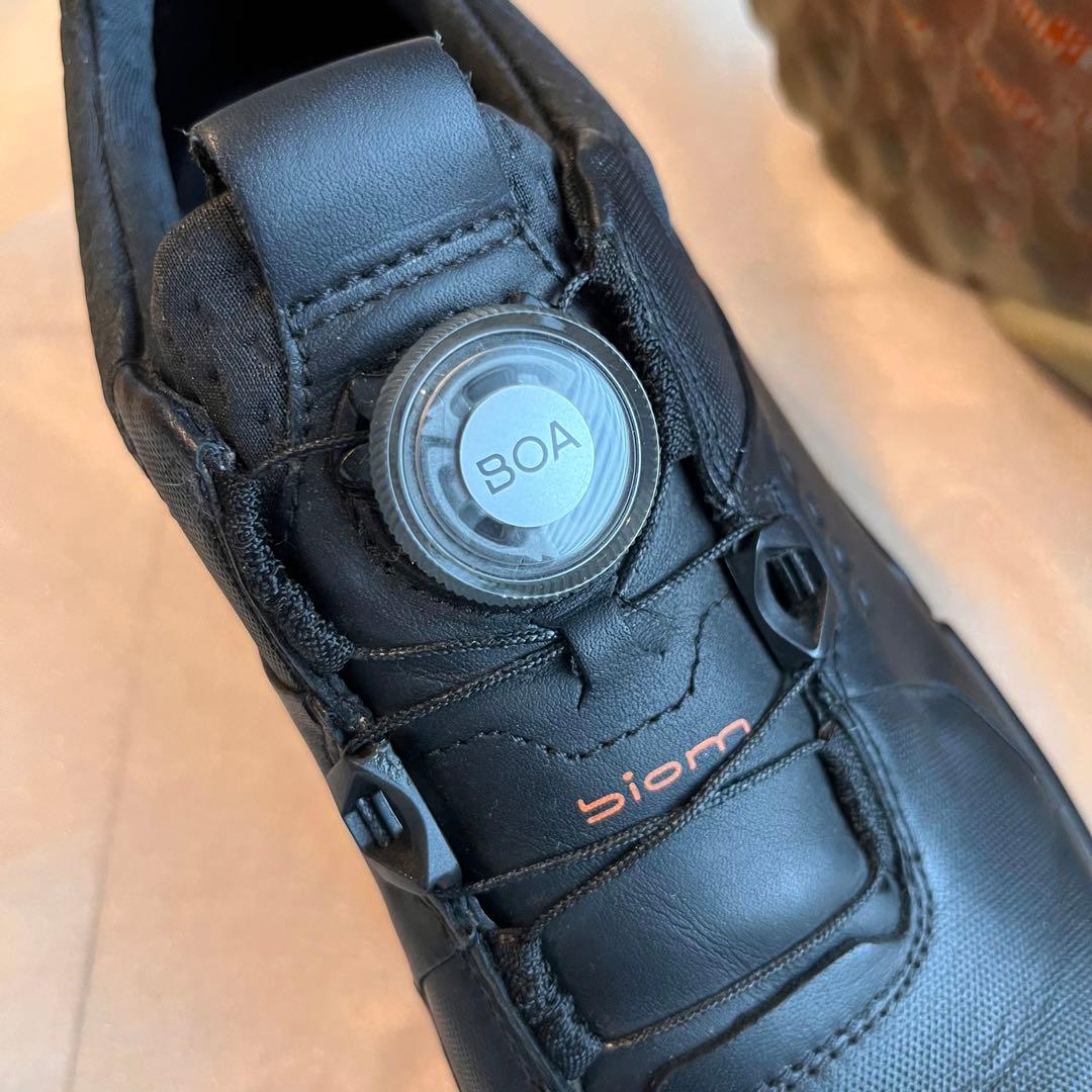 【まるおまけ付き美品❣️】ecco ゴルフシューズ H4 BOA レディース