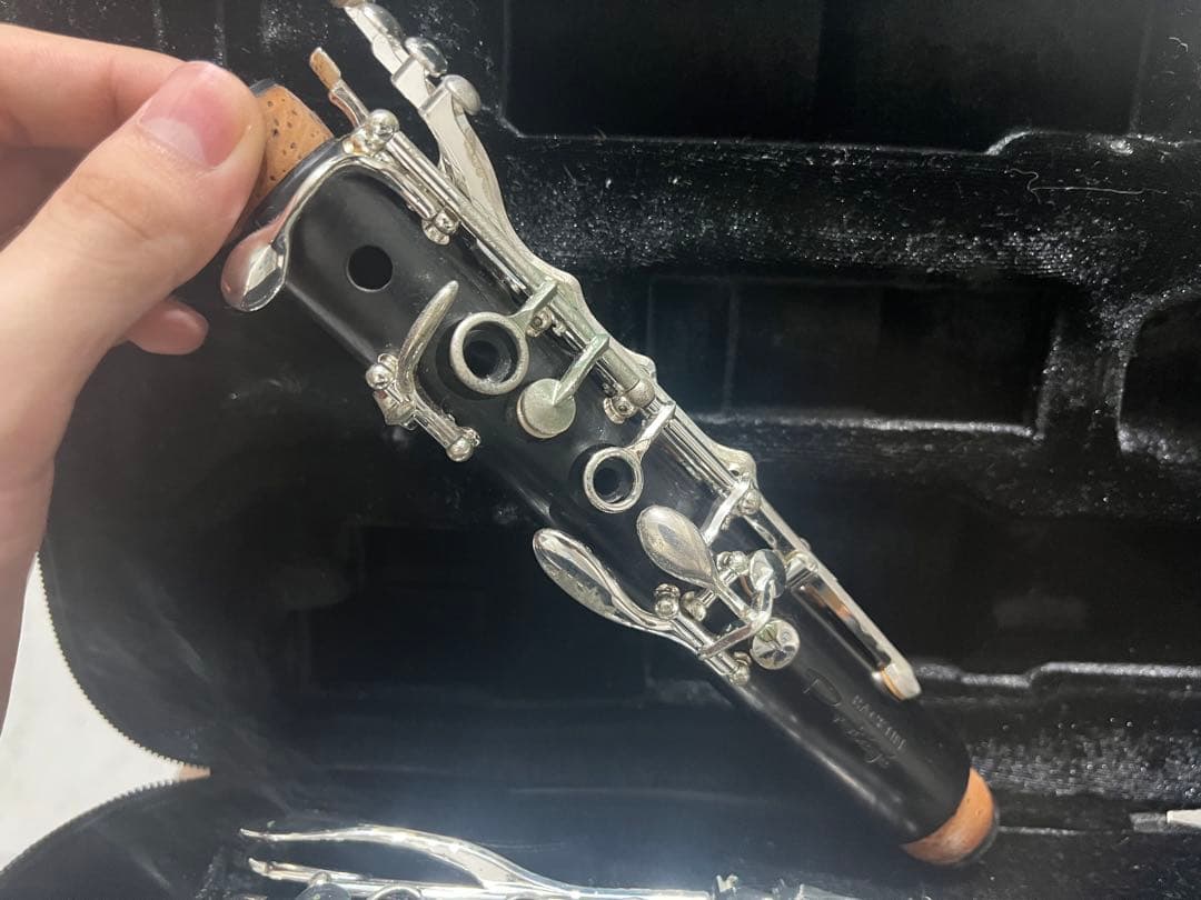 Backunクラリネット本体とケース