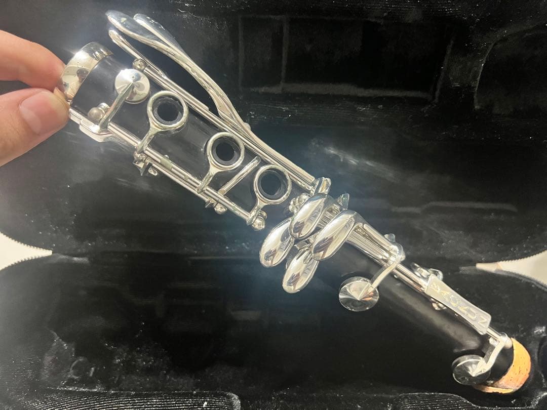 Backunクラリネット本体とケース