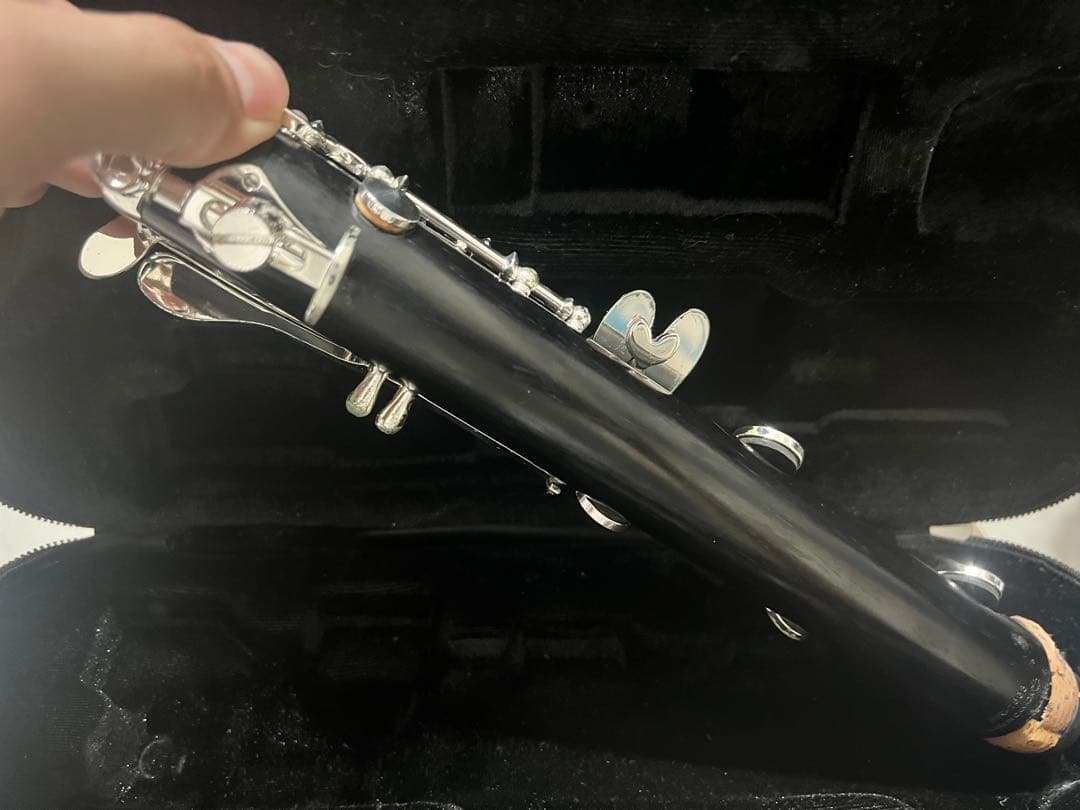 Backunクラリネット本体とケース