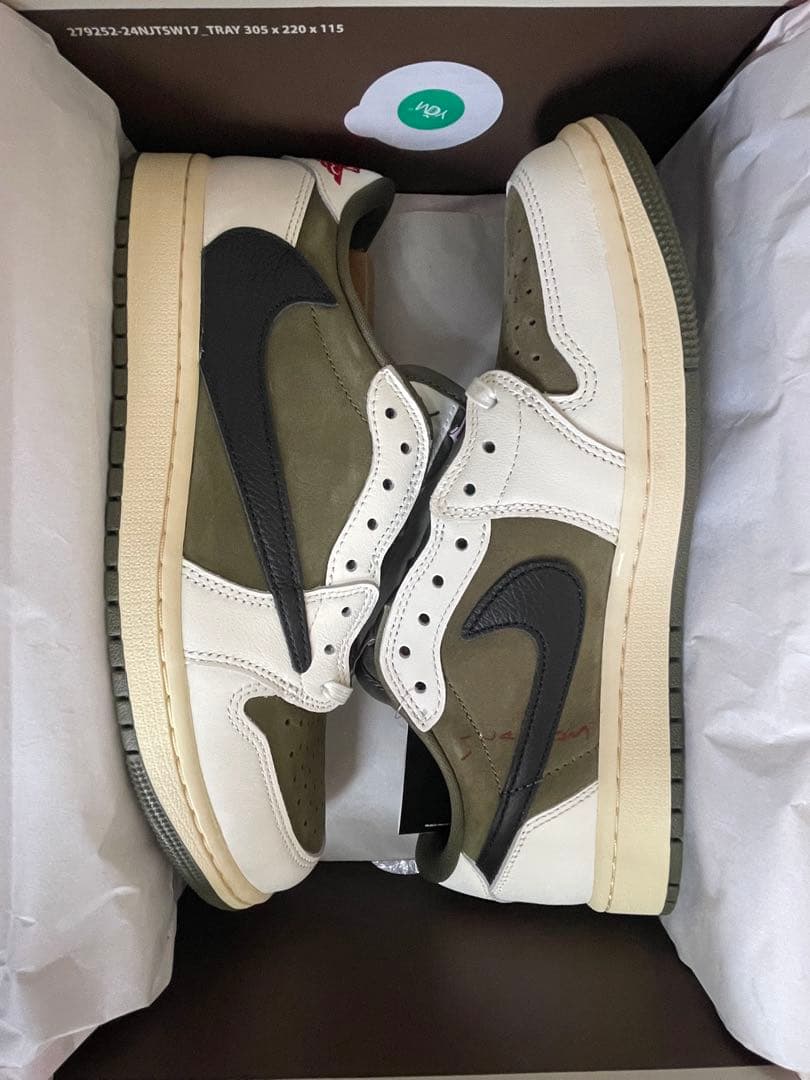 Travis Scott × Nike Air Jordan 1 26.5cm