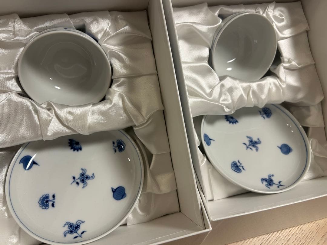 マイセン 散らしブルーオニオン＊日本オリジナル 茶器 80A073/24634