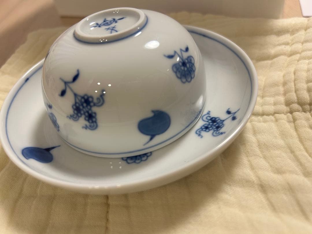 マイセン 散らしブルーオニオン＊日本オリジナル 茶器 80A073/24634