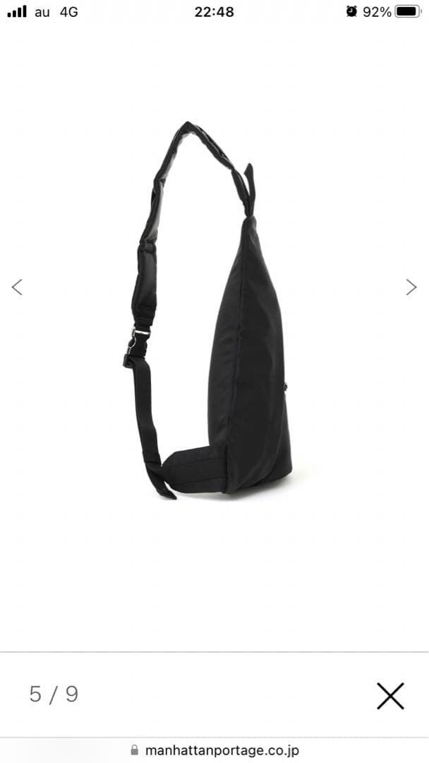 Manhattan Portage BLACK LABEL ショルダーバッグ