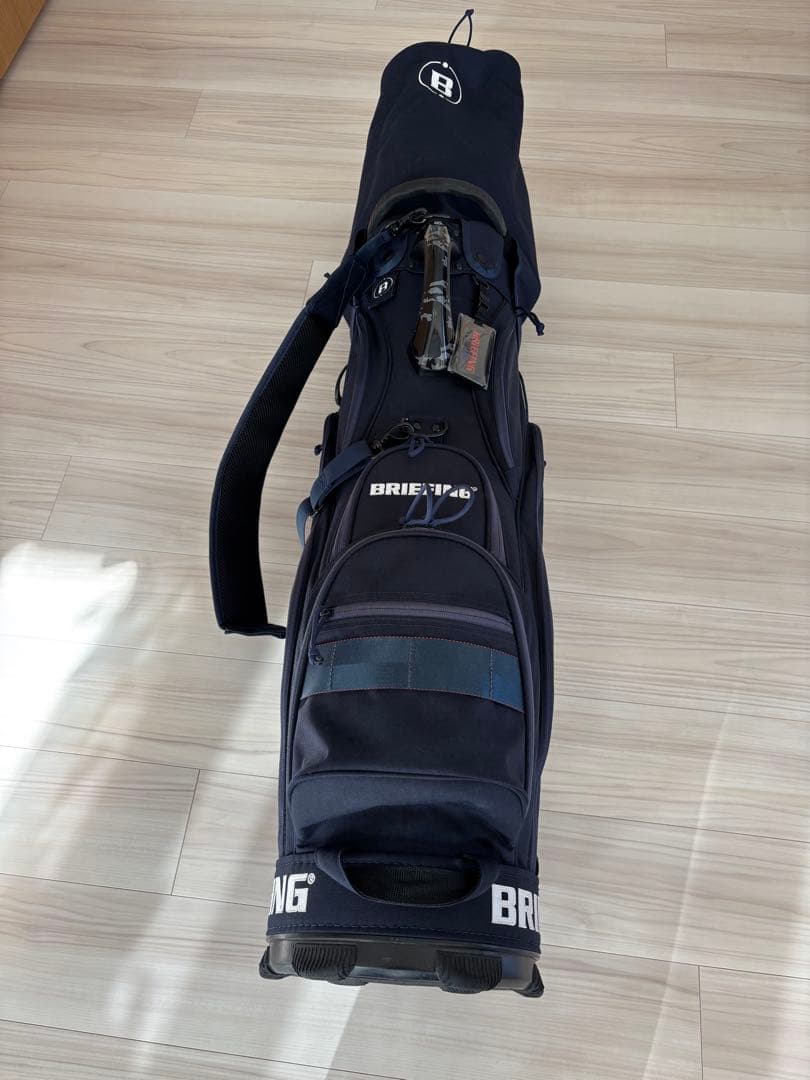 BRIEFING GOLF ネイビー キャディバッグ