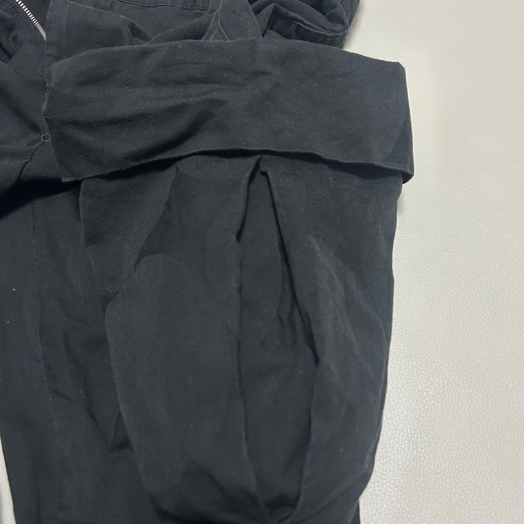 ヨウジヤマモト リミフゥ サルエルパンツ ワイド 変形 オーバーサイズ ドット柄