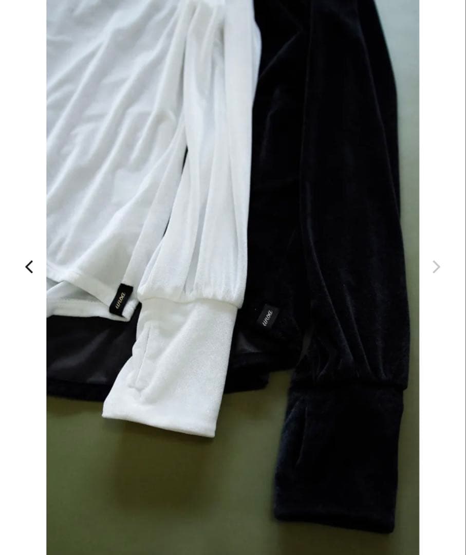 新品 Free size unoa ウノア バレエ トップス ブラック