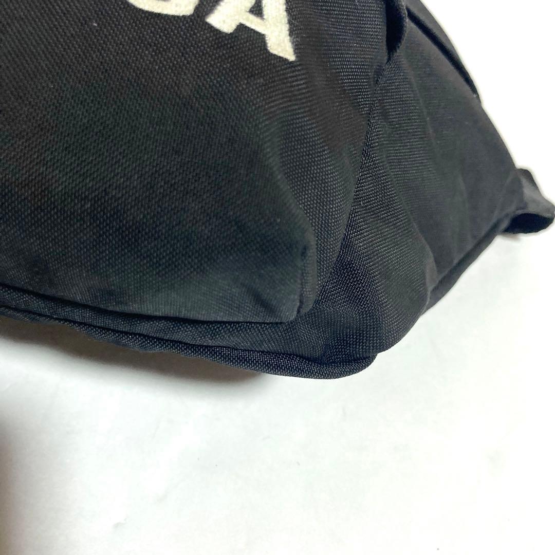 ✨超美品✨BALENCIAGA ウィール ボディバッグ ナイロン デカロゴ 黒