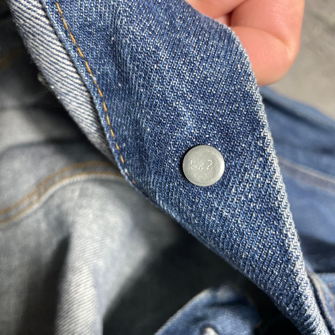 k*g様 70s Levi's 71205 38L ボタン裏522 スモールe