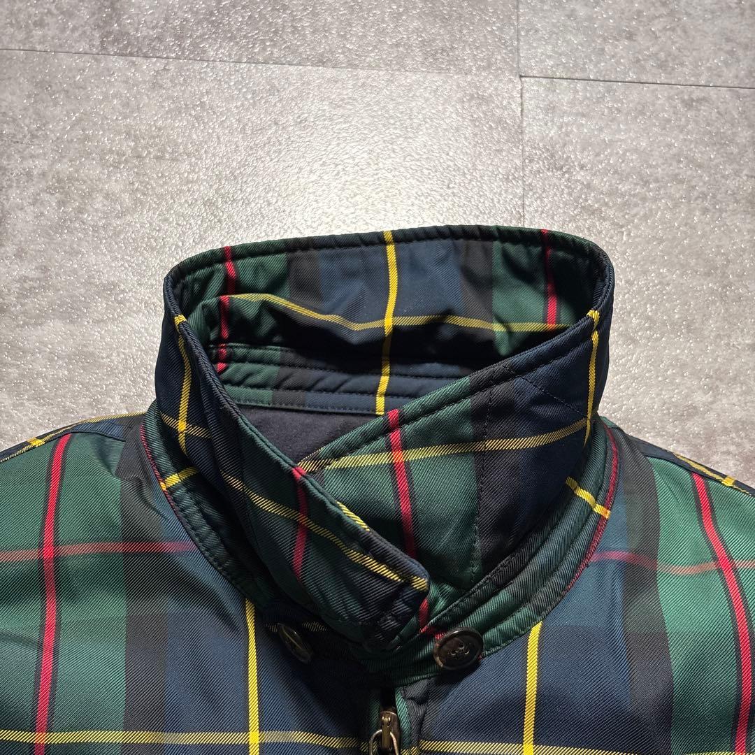 90s〜00s ラルフローレン　スウィングトップ　ダウンジャケット　チェック柄