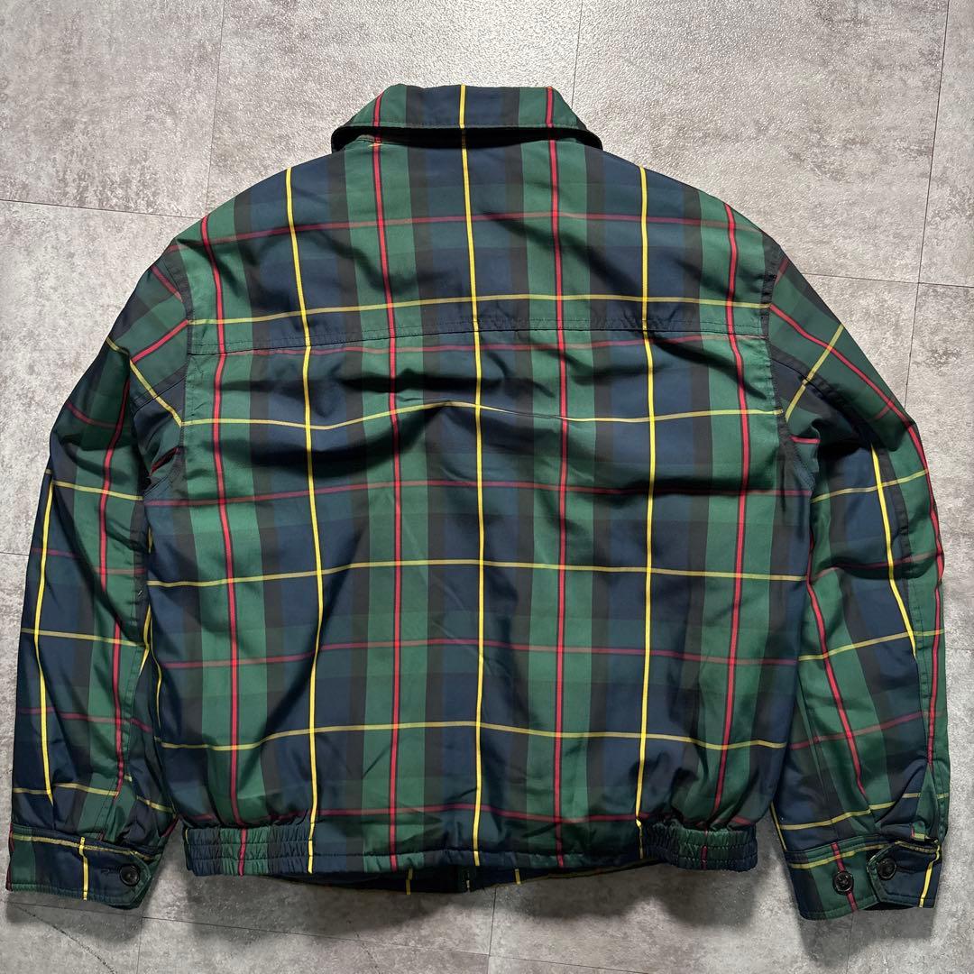 90s〜00s ラルフローレン　スウィングトップ　ダウンジャケット　チェック柄