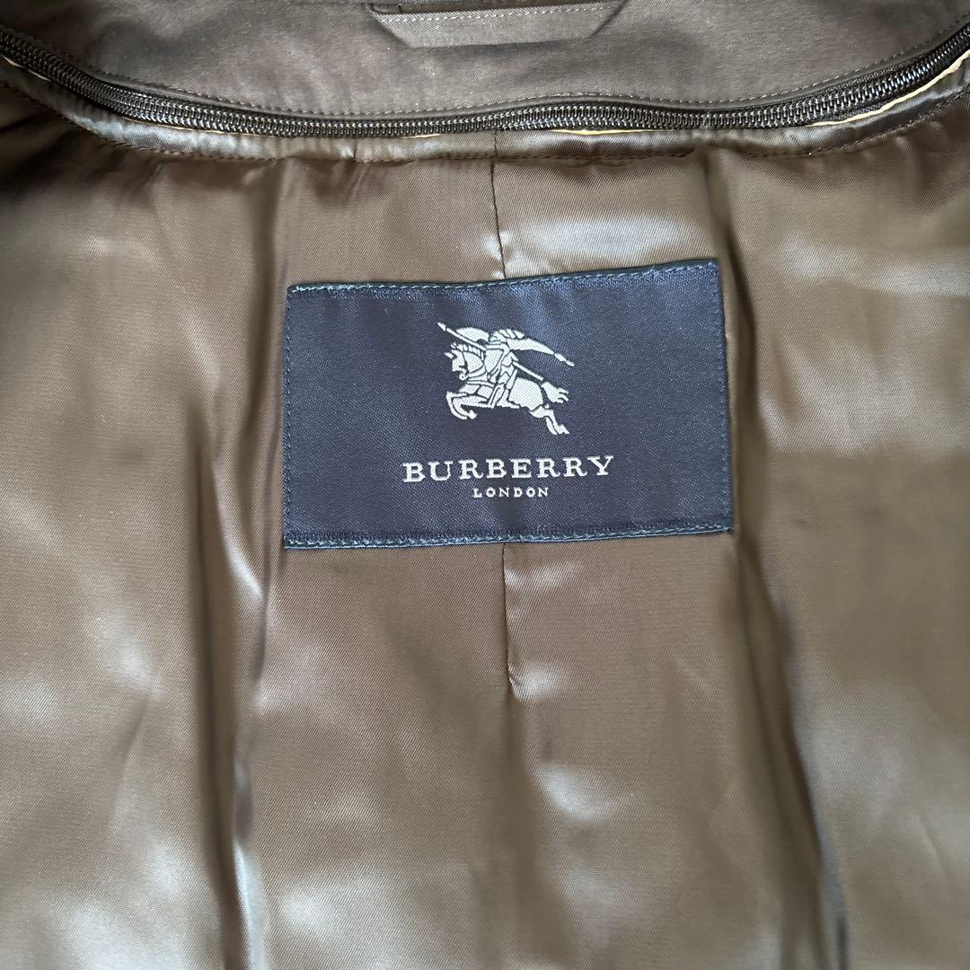 【タグ付き✨】バーバリーロンドン　4way ダウン　ステンカラーコート　ダウンＬ