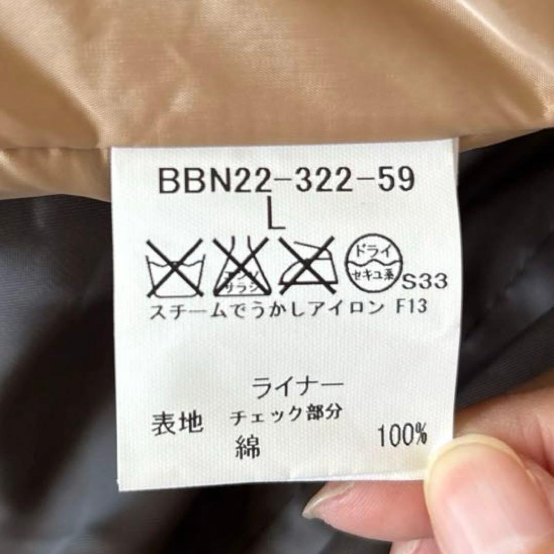 【タグ付き✨】バーバリーロンドン　4way ダウン　ステンカラーコート　ダウンＬ