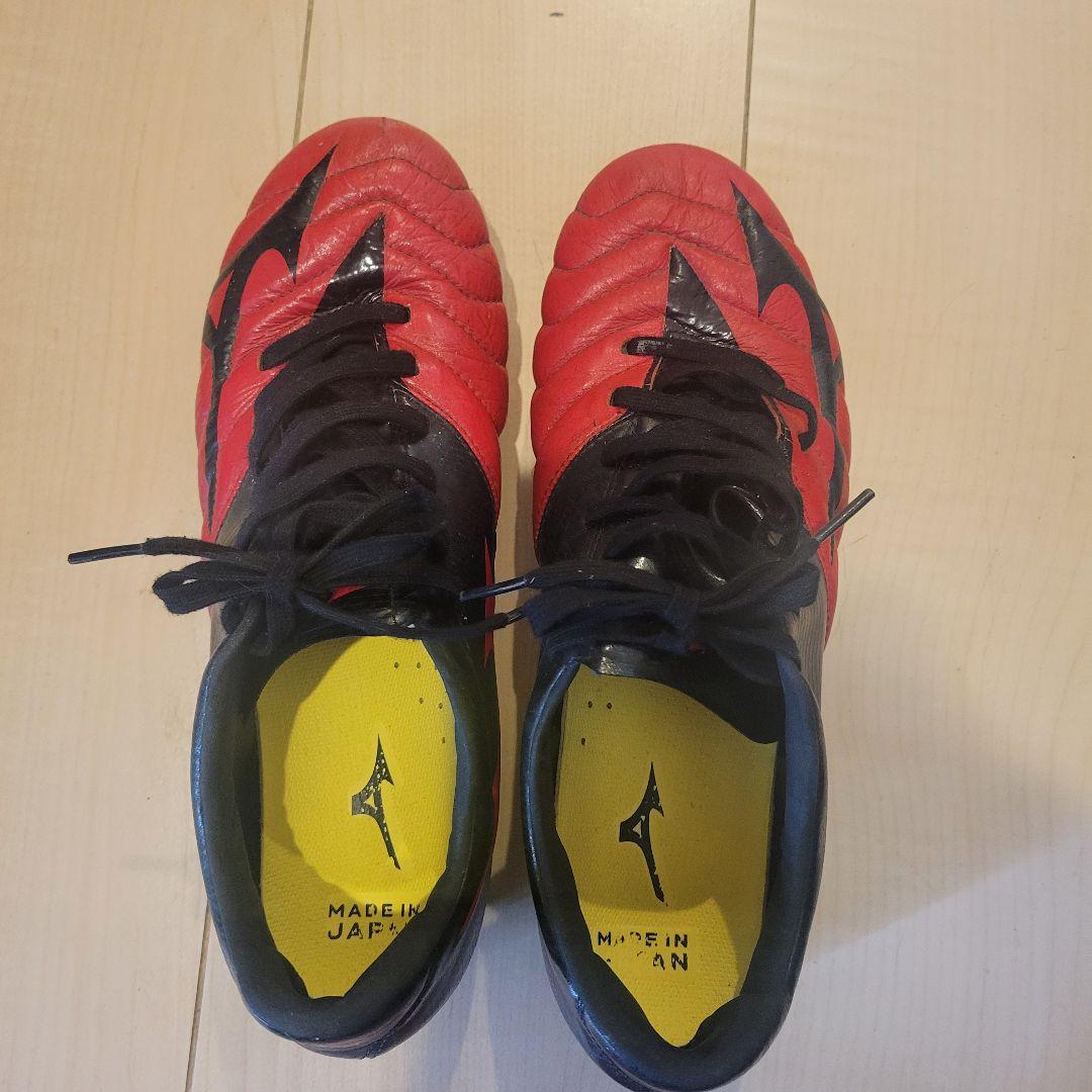 Mizuno サッカーシューズ レッド/ブラック