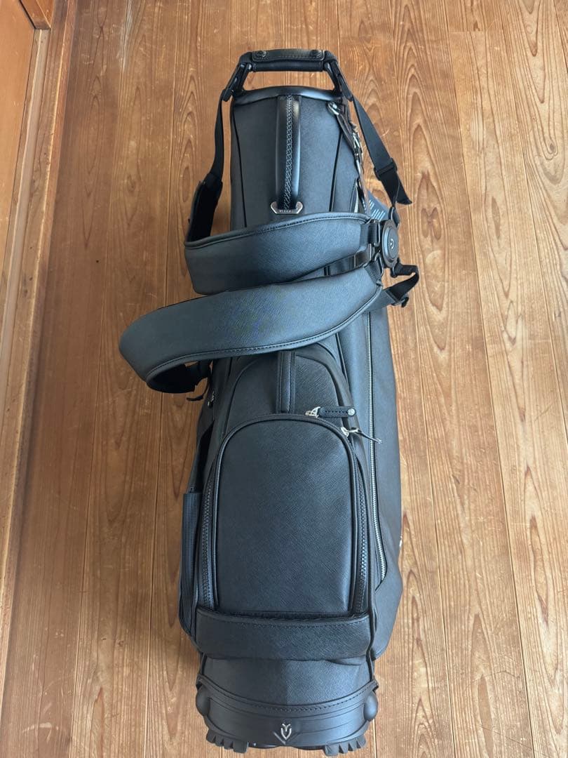 vessel ベゼル　ゴルフバッグ　7.5型　ブラック