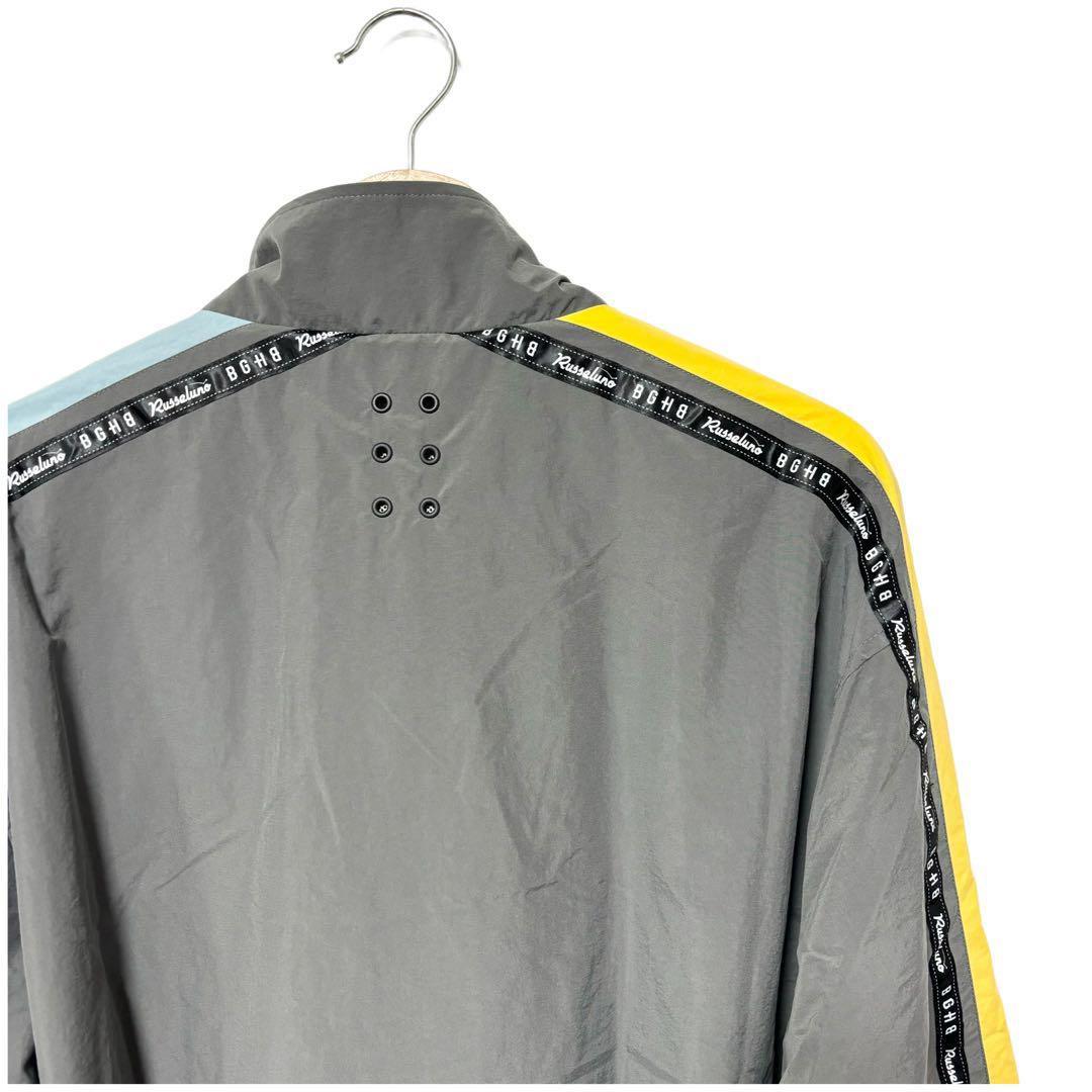 新品 バガーチ ラッセルノ ゴルフ パネルカラー ブルゾン セットアップ L 5