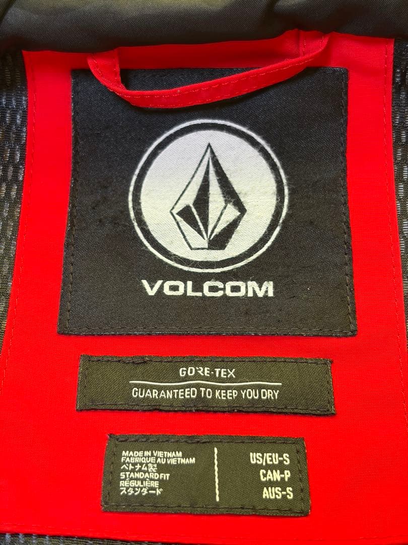 ゆ*郎様 21-22 VOLCOM L GORE-TEX JKT RED Sサイ