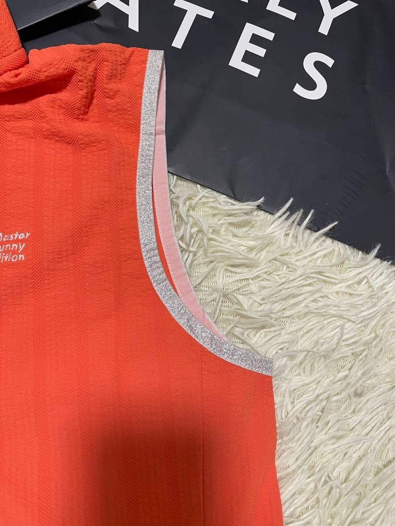 マスターバニーPGノースリーブカットソーハーフジップストライプサイズ1