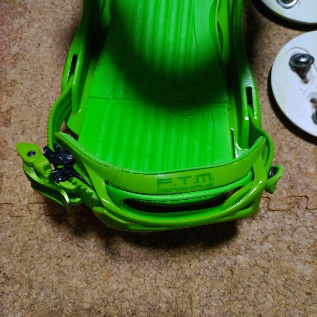 FLUX F.T.M. ビンディング サイズL グリーン バインディング