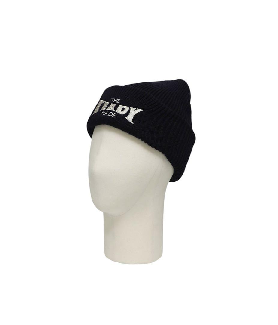 帽子 READYMADE RECYCLED WOOL KNIT CAP BLK