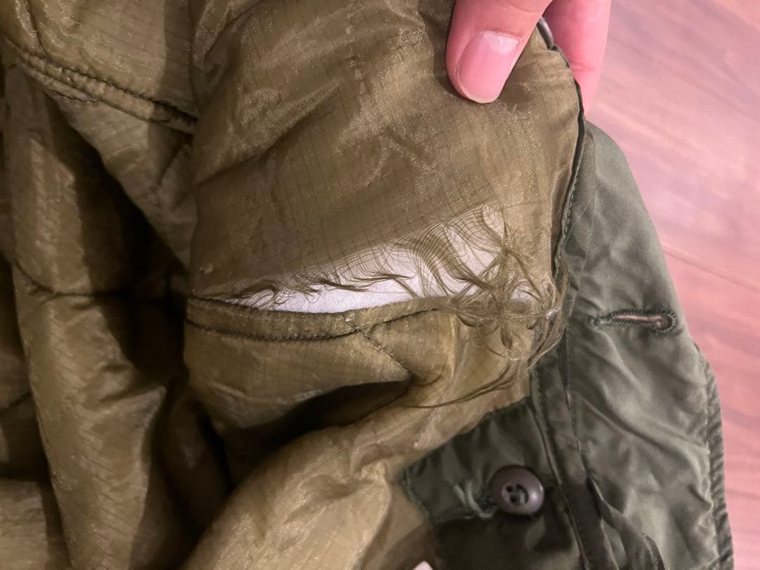 本物 M65 パーカー フィッシュテール 70s