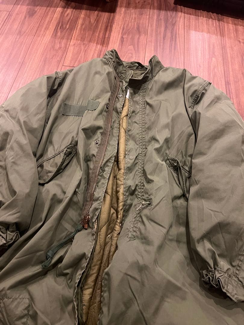 本物 M65 パーカー フィッシュテール 70s