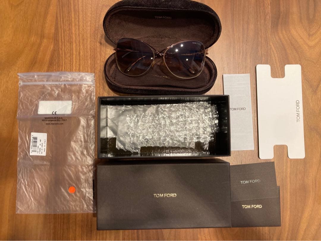 TOM FORD サングラス Longarone ブラウン