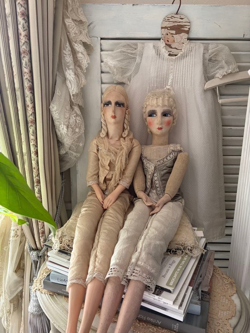 ブドワールドール フランスアンティーク ビスクドール アンティークドール