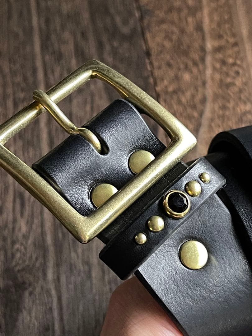 ディッキーズ874専用スタッズベルト 真鍮 ミッスーリ HTC CALEE - メルカリ