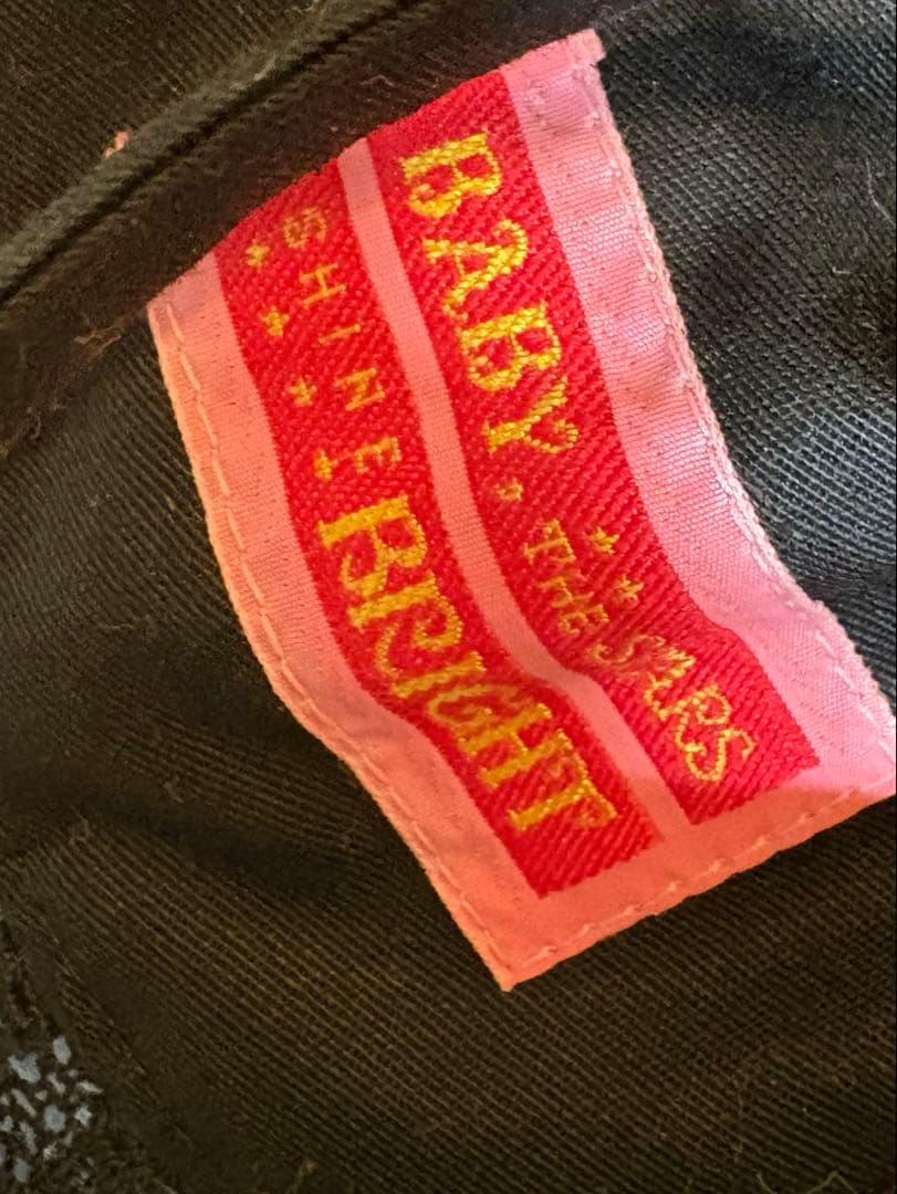 ベイビーザスターズシャインブライト baby リボン カチューシャ 黒