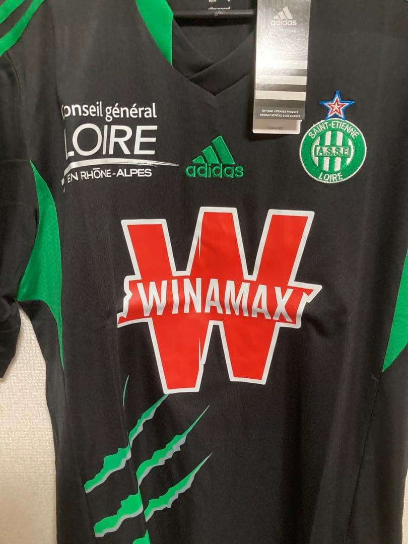 adidas サンテティエンヌ　ユニホーム　US Mサイズ 未使用品