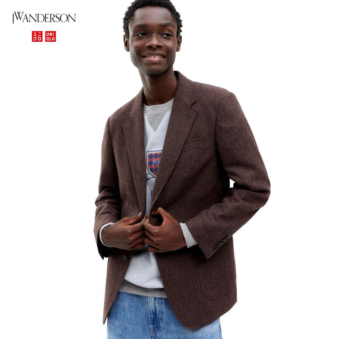 ユニクロ jwアンダーソン テーラードジャケット（ウールブレンド