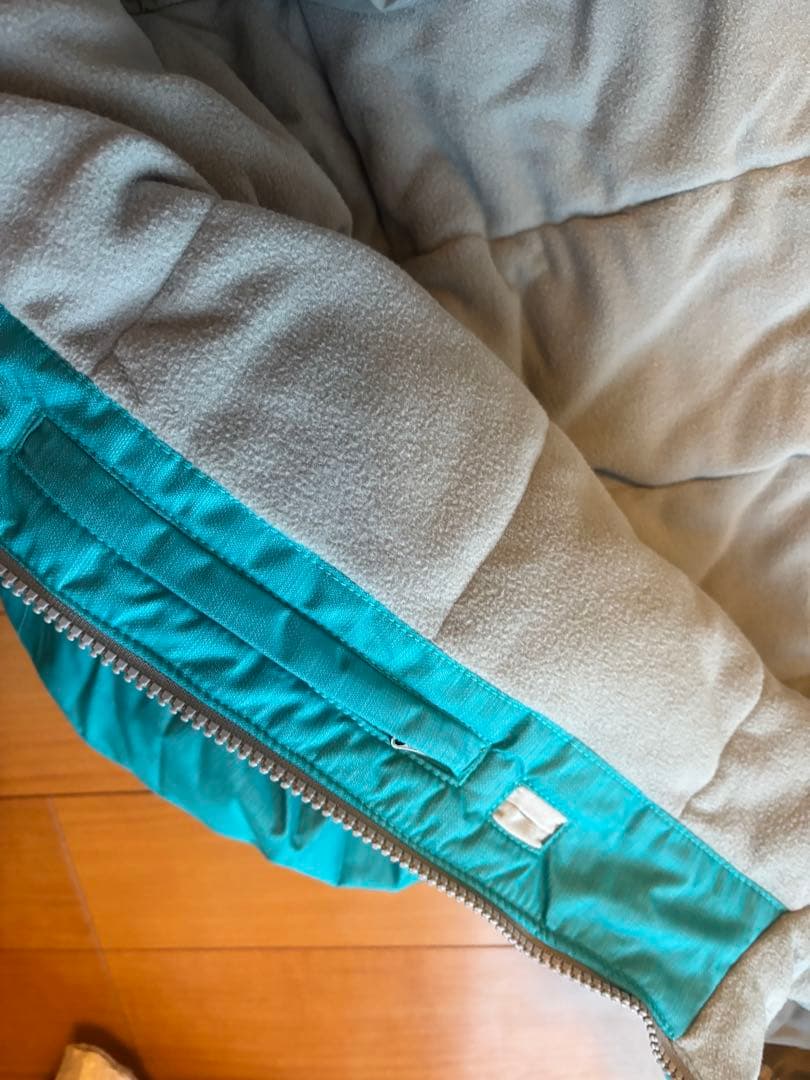 L.L.Bean スキーウェア上下セット 14-16 青みグリーン/ネイビー