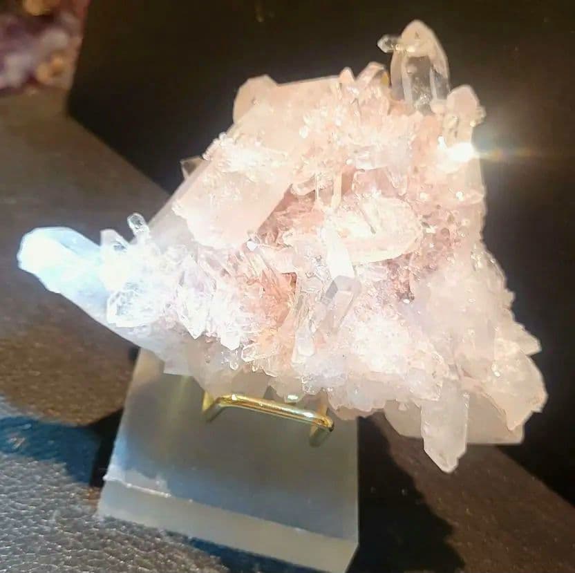 入手困難！激レア！ヒマラヤ！超レア！キラキラピンクマニハール水晶