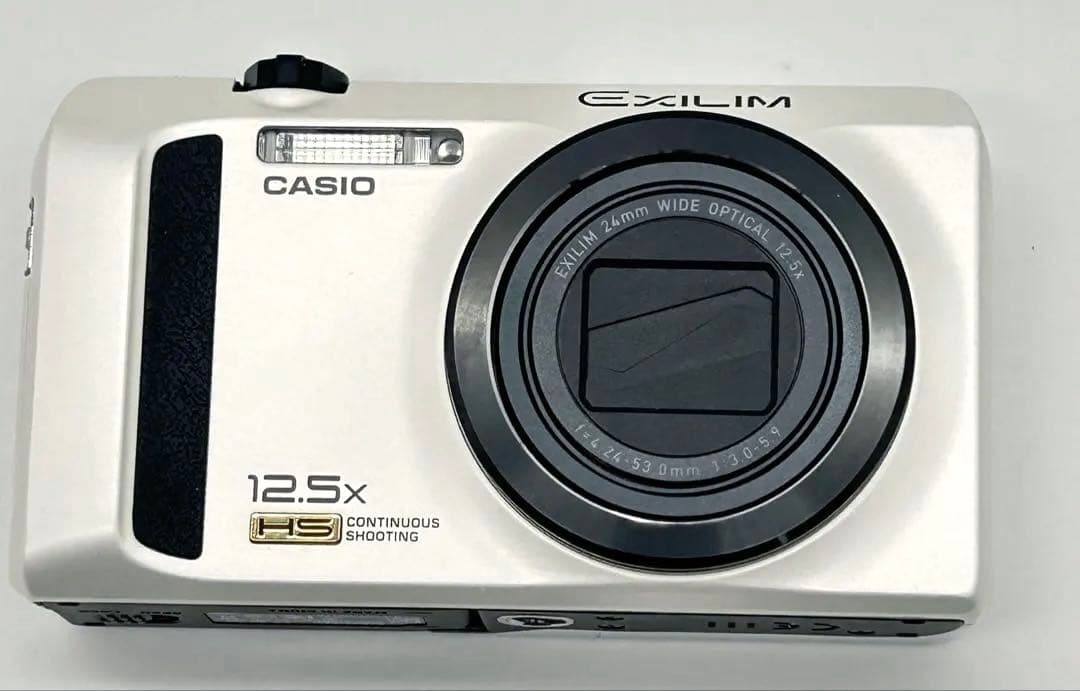 訳アリ品　CASIO コンパクトデジタルカメラ　EX-ZR100 ホワイト