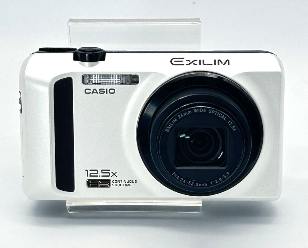 訳アリ品　CASIO コンパクトデジタルカメラ　EX-ZR100 ホワイト