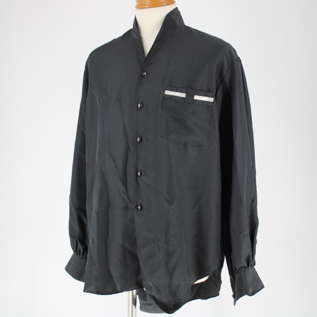 社交ダンス衣装】ブラック MAISON DE DANSE メンズ用 シャツ 黒 - メルカリ