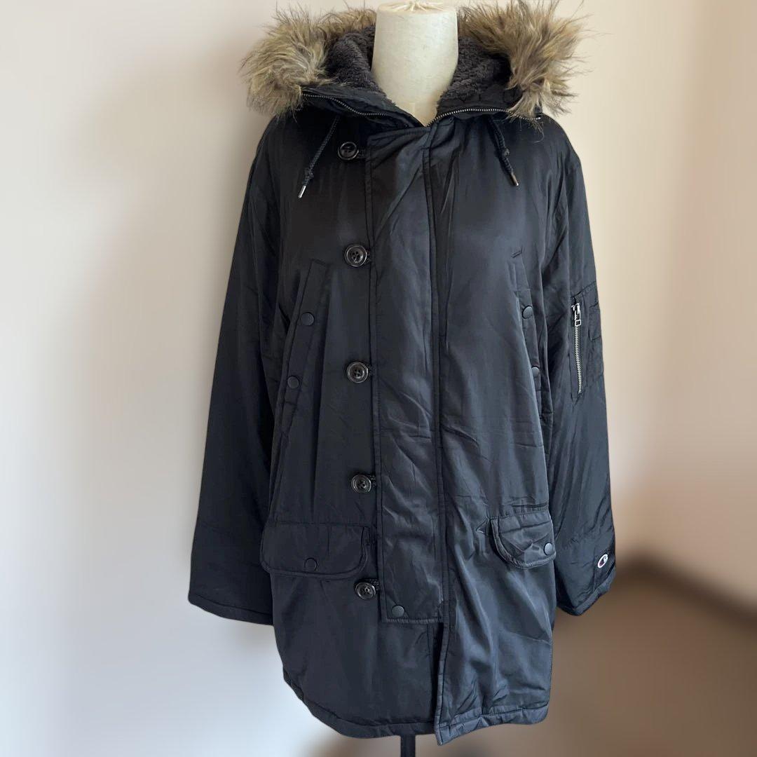 美品】champion THERMOLITE N3B モッズコート L S11598970