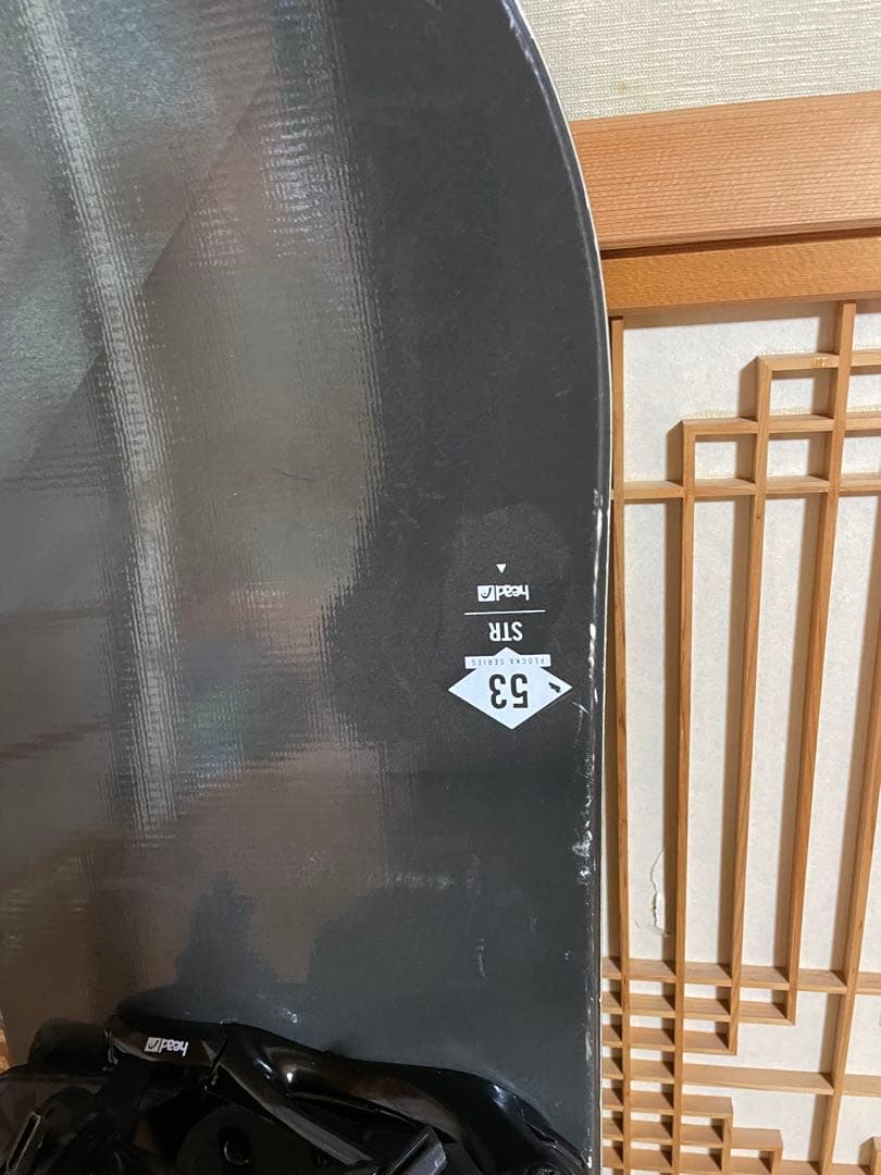 【送料込み】HEAD 153cm スノーボードセット バインディング付き