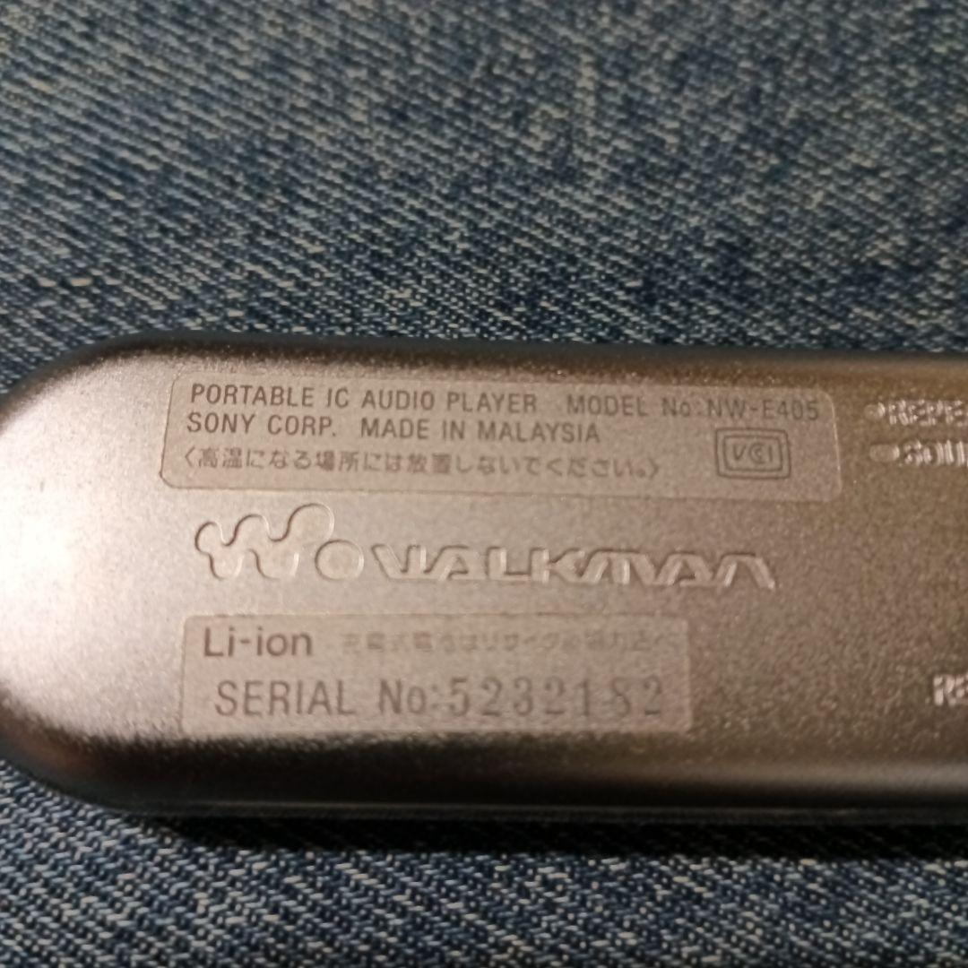 SONY ウォークマン NW-E405 オーシャンブルー 現状品