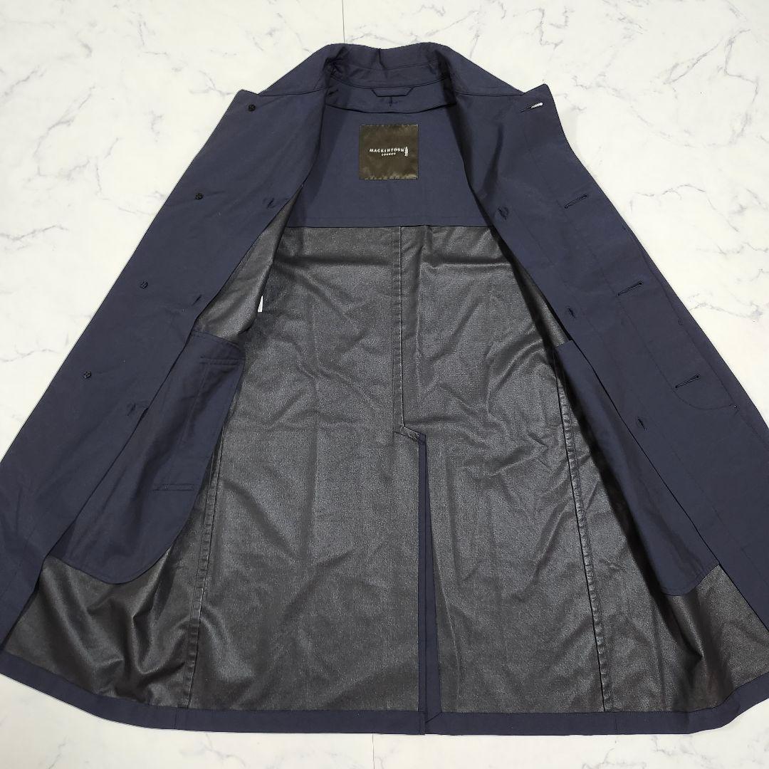 美品☆マッキントッシュロンドン　ダウンライナー付きステンカラーコート　38